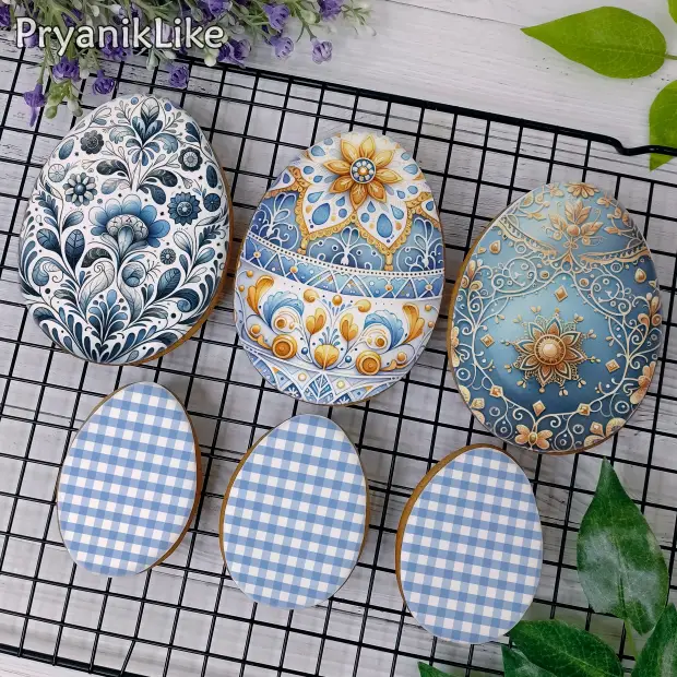 Пряник Пасхальное яйцо (разные)